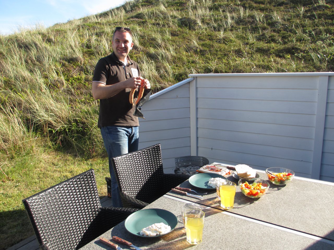 Das erste Grillen!