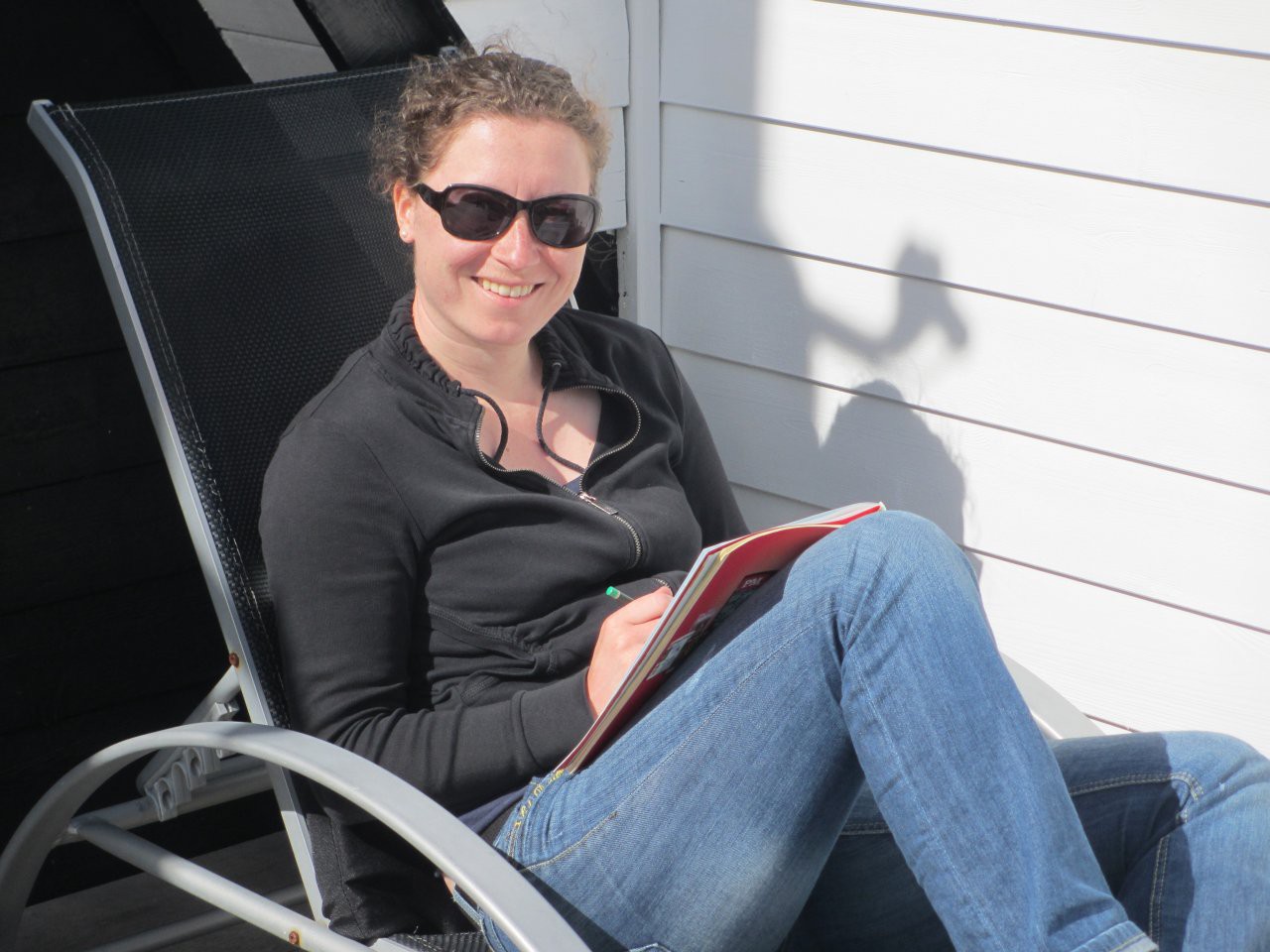 Auf der Terrasse