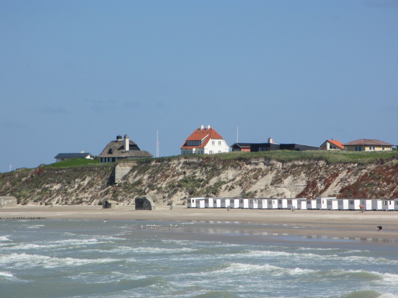 In Løkken, Blick vom Anlegesteg