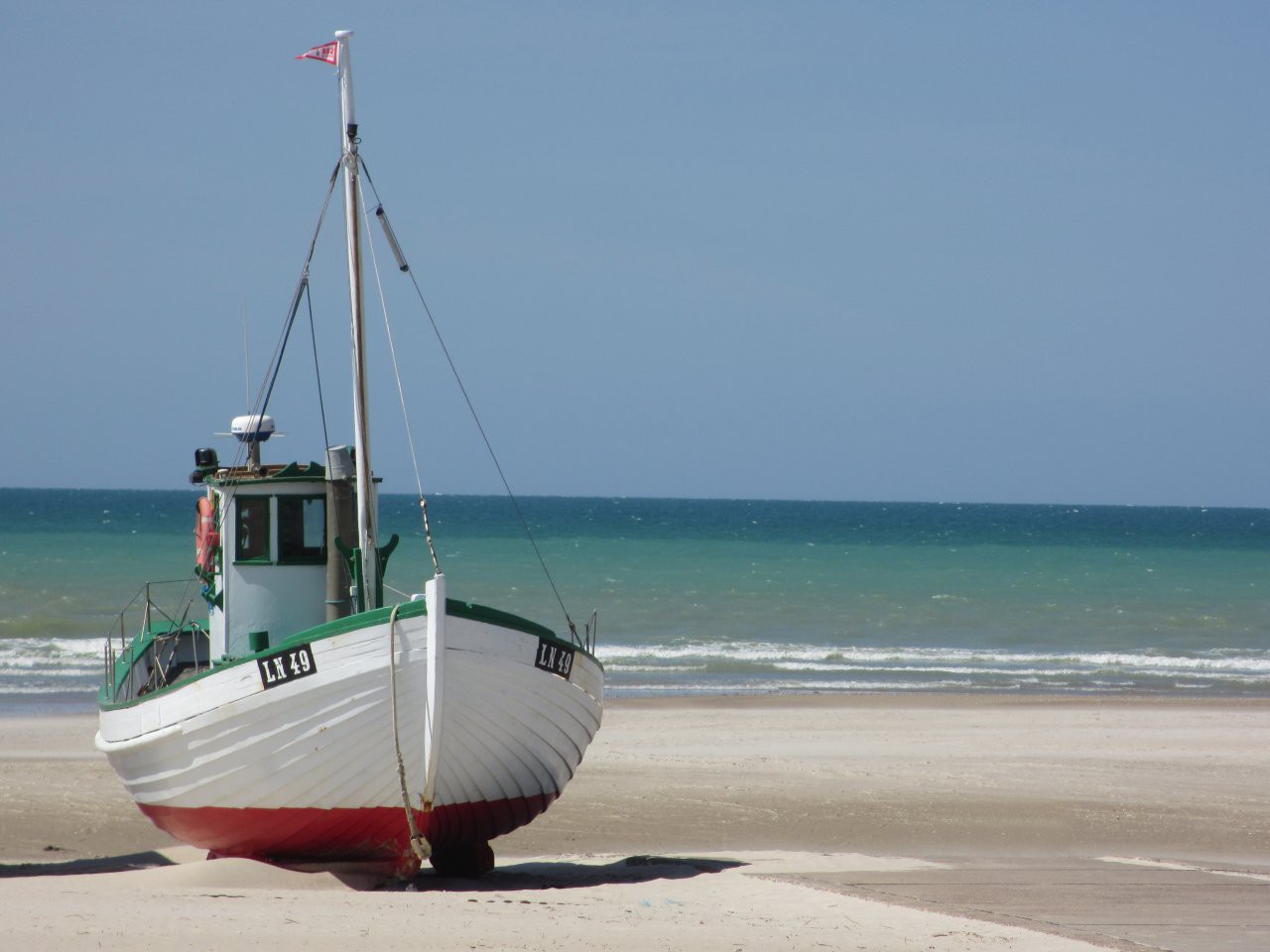 In Løkken am Strand